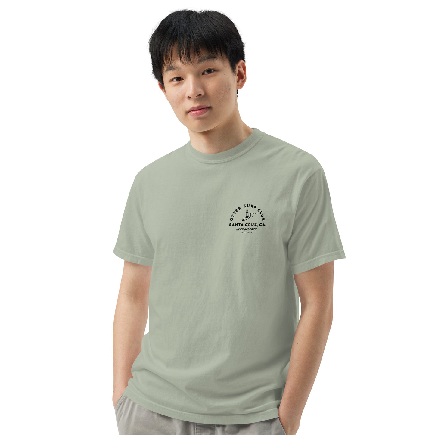 Otter 841 Surf Club garment-dyed heavyweight t-shirt