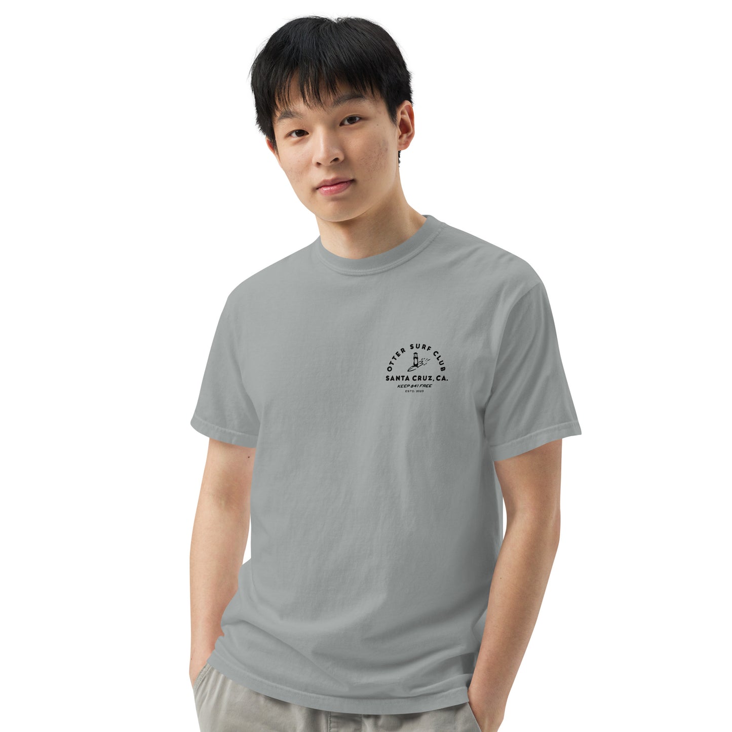 Otter 841 Surf Club garment-dyed heavyweight t-shirt