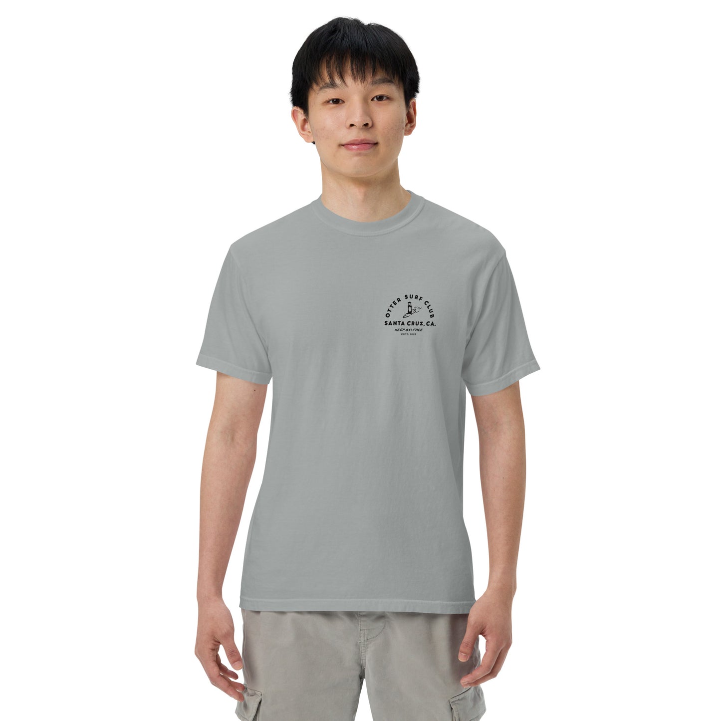 Otter 841 Surf Club garment-dyed heavyweight t-shirt