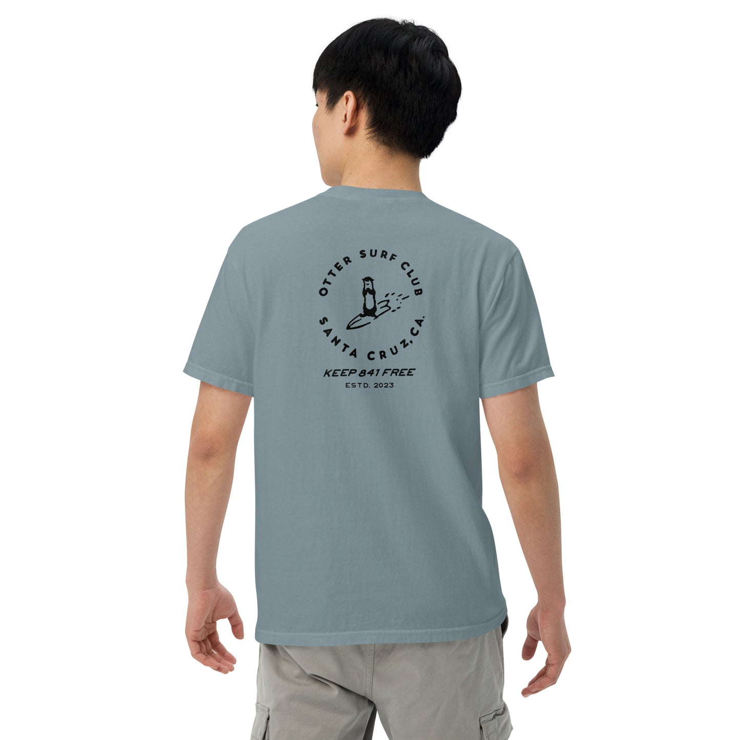 Otter 841 Surf Club garment-dyed heavyweight t-shirt
