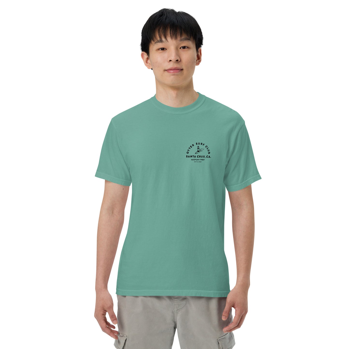 Otter 841 Surf Club garment-dyed heavyweight t-shirt