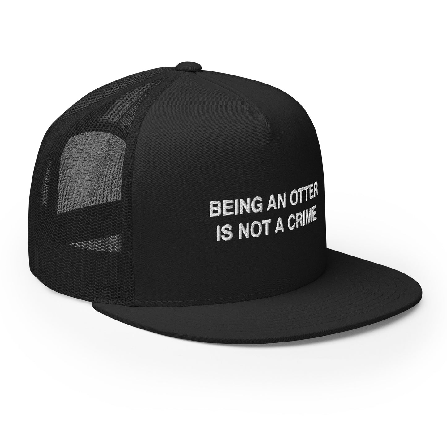 BEING AN OTTER IS NOT A CRIME Trucker Hat