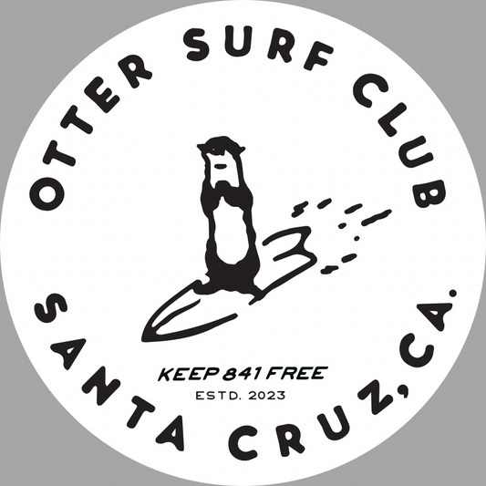 Otter Surf Club Sticker