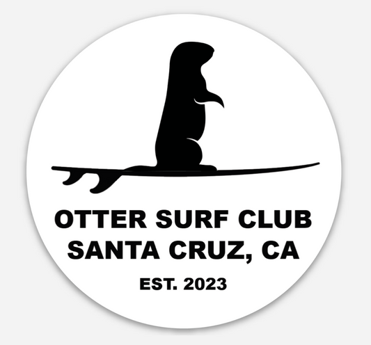 Otter 841 Surf Club SC Sticker