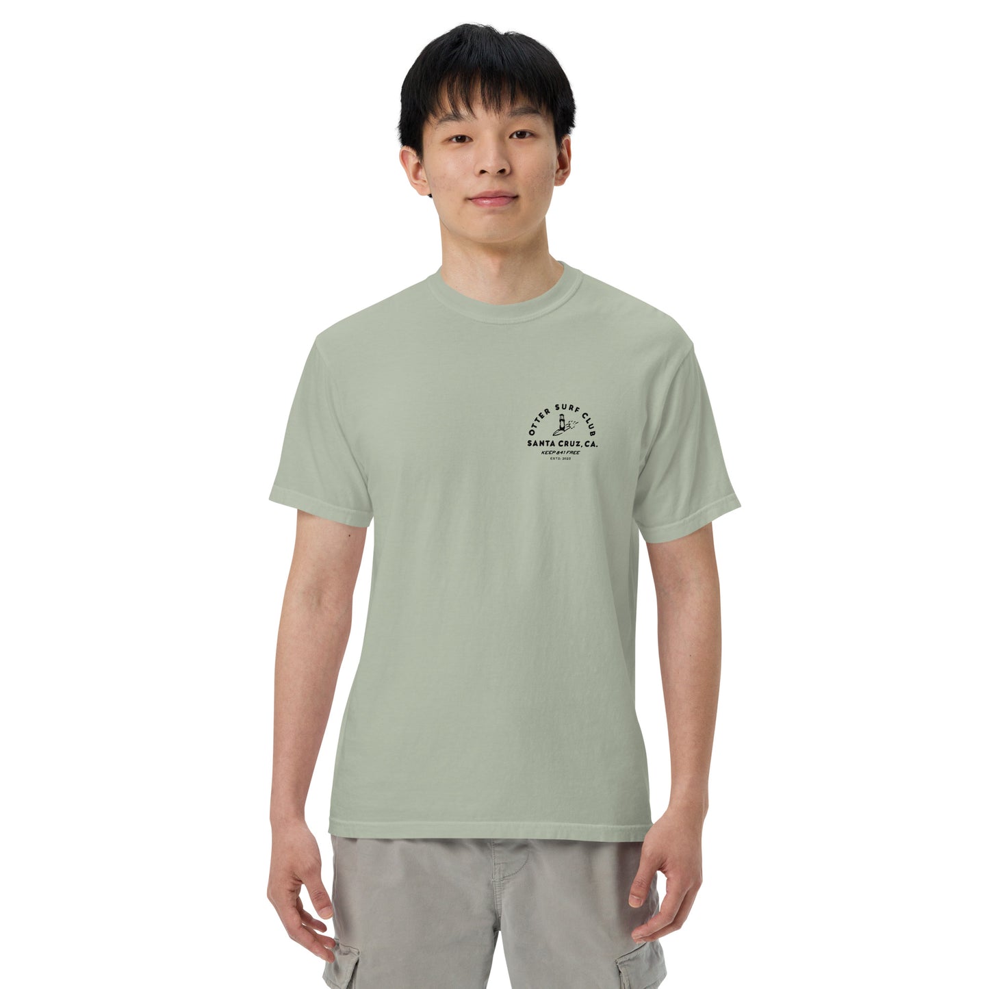 Otter 841 Surf Club garment-dyed heavyweight t-shirt