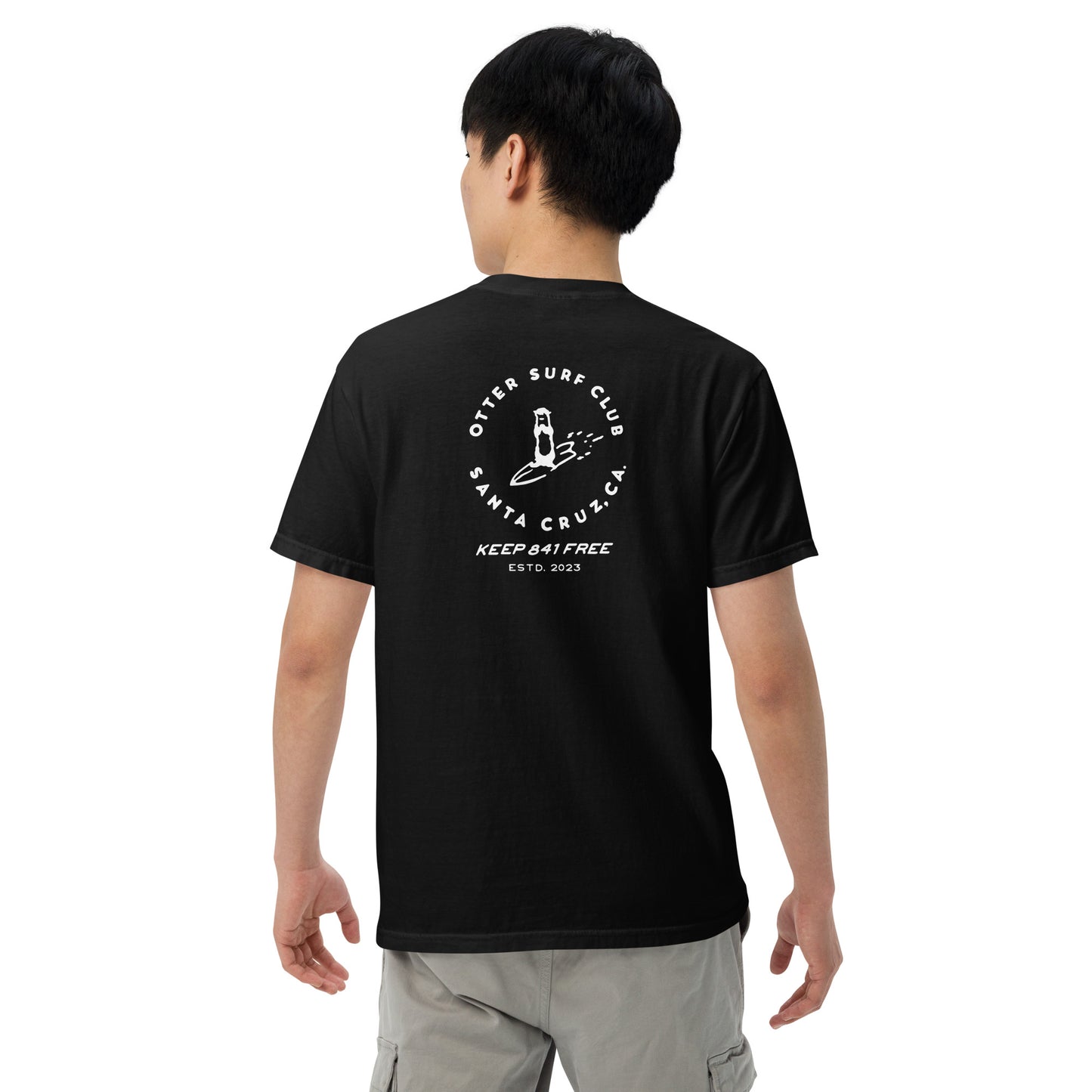 Otter 841 Surf Club garment-dyed heavyweight t-shirt