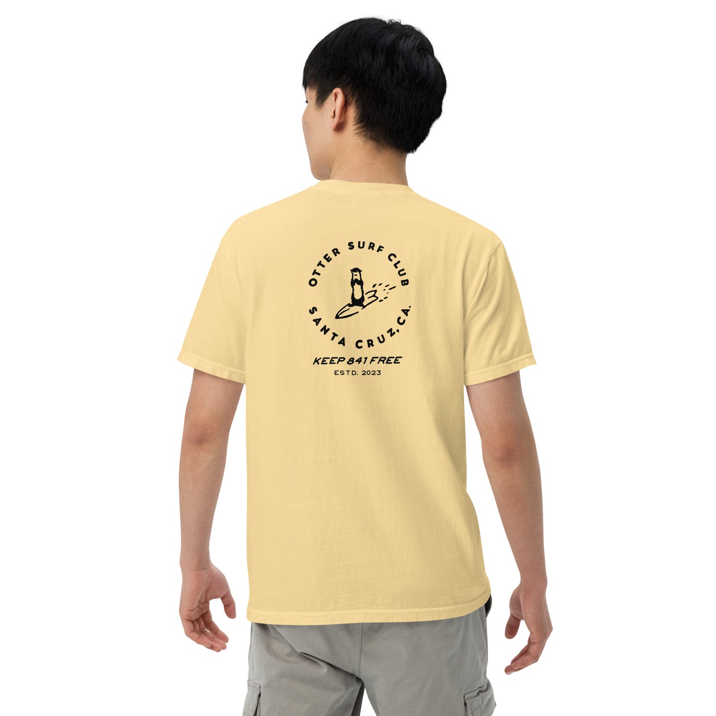 Otter 841 Surf Club garment-dyed heavyweight t-shirt