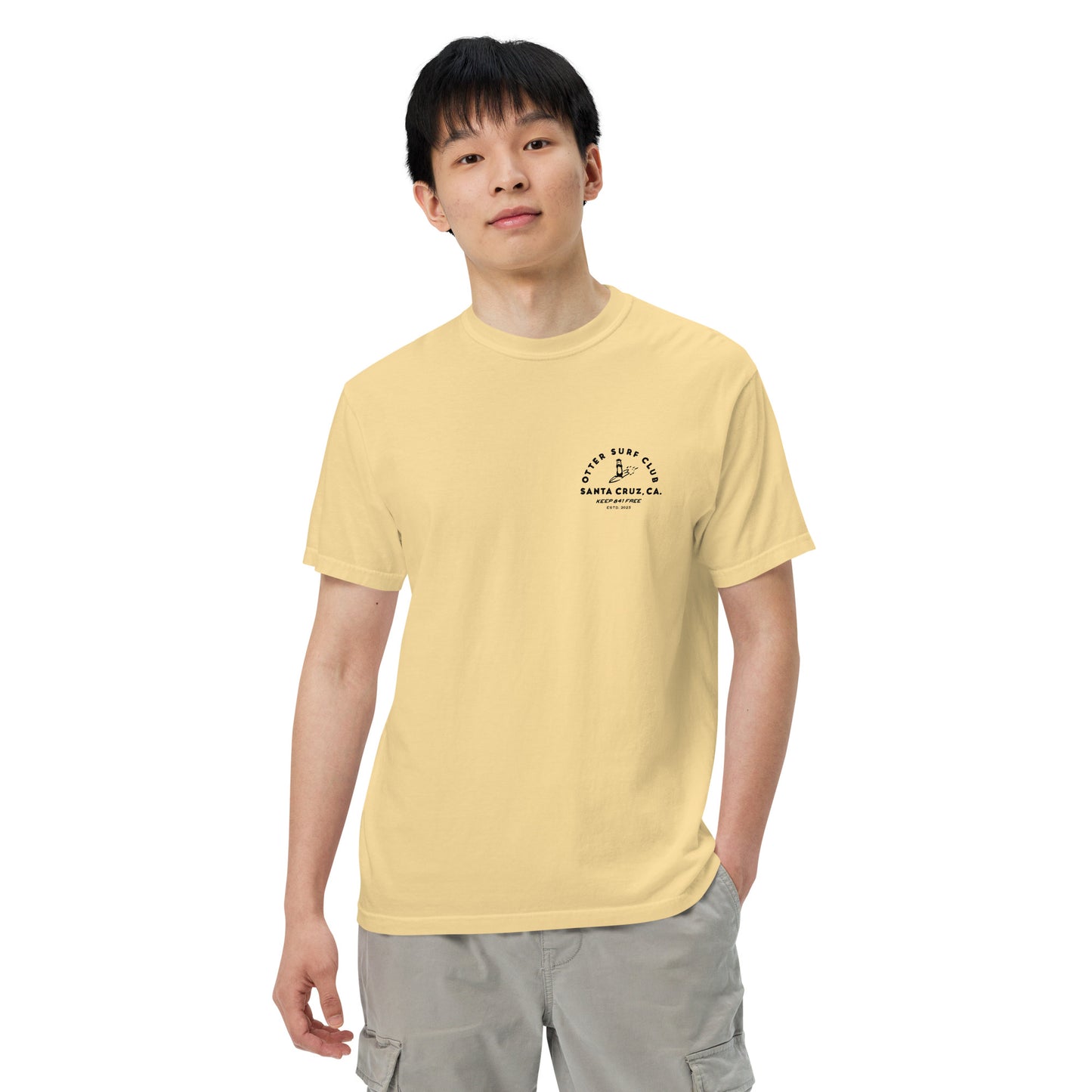 Otter 841 Surf Club garment-dyed heavyweight t-shirt