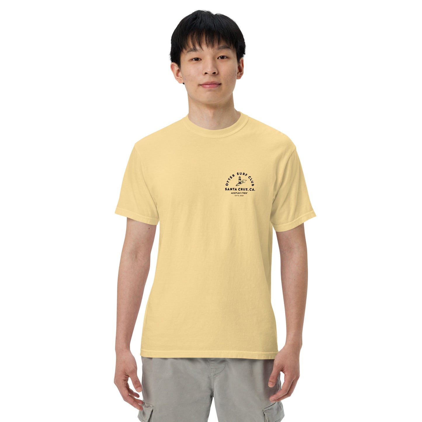 Otter 841 Surf Club garment-dyed heavyweight t-shirt