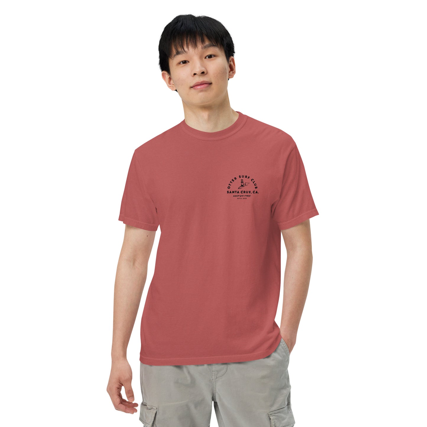 Otter 841 Surf Club garment-dyed heavyweight t-shirt