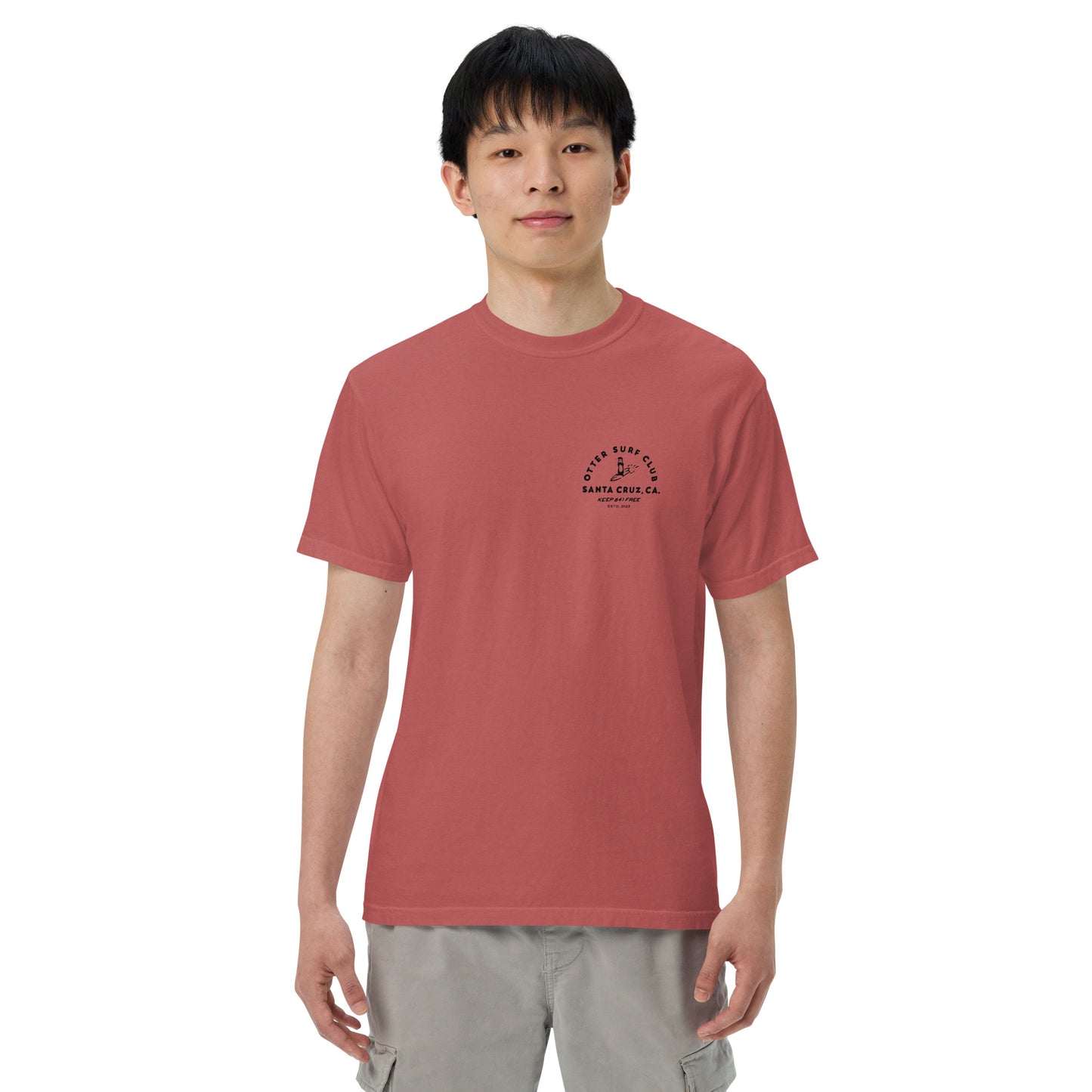 Otter 841 Surf Club garment-dyed heavyweight t-shirt