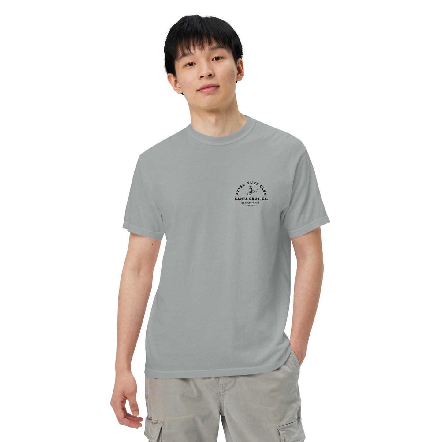 Otter 841 Surf Club garment-dyed heavyweight t-shirt