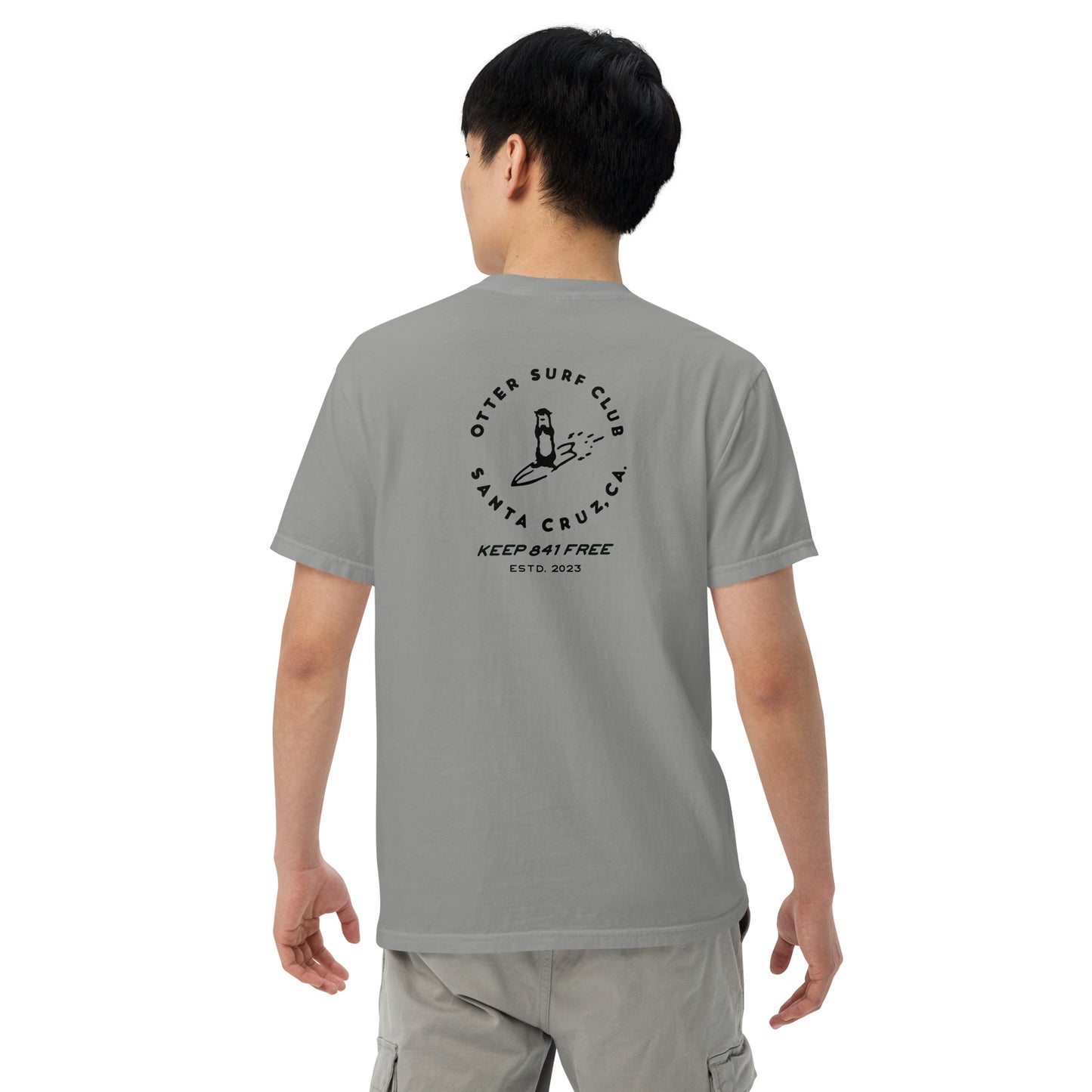 Otter 841 Surf Club garment-dyed heavyweight t-shirt