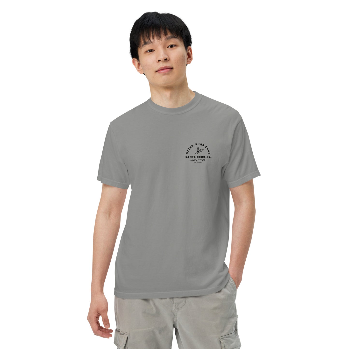 Otter 841 Surf Club garment-dyed heavyweight t-shirt