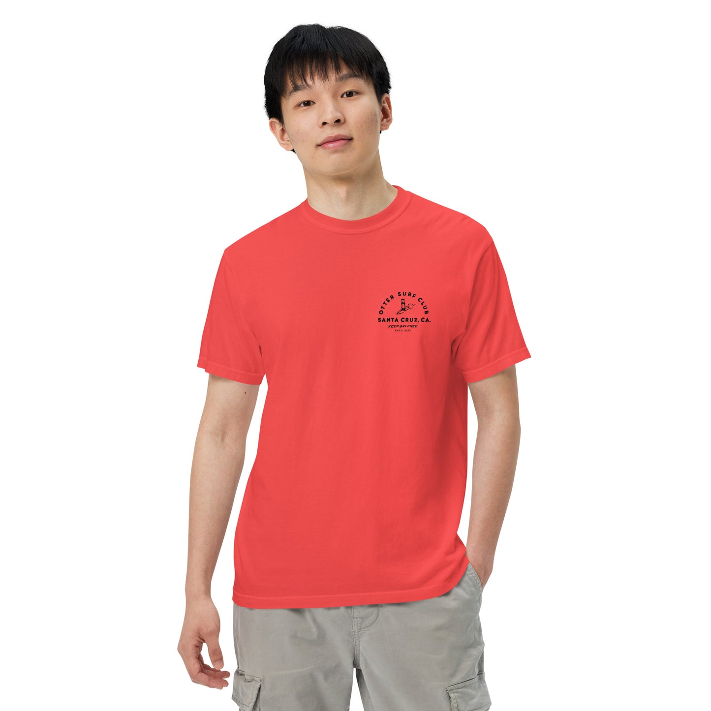 Otter 841 Surf Club garment-dyed heavyweight t-shirt