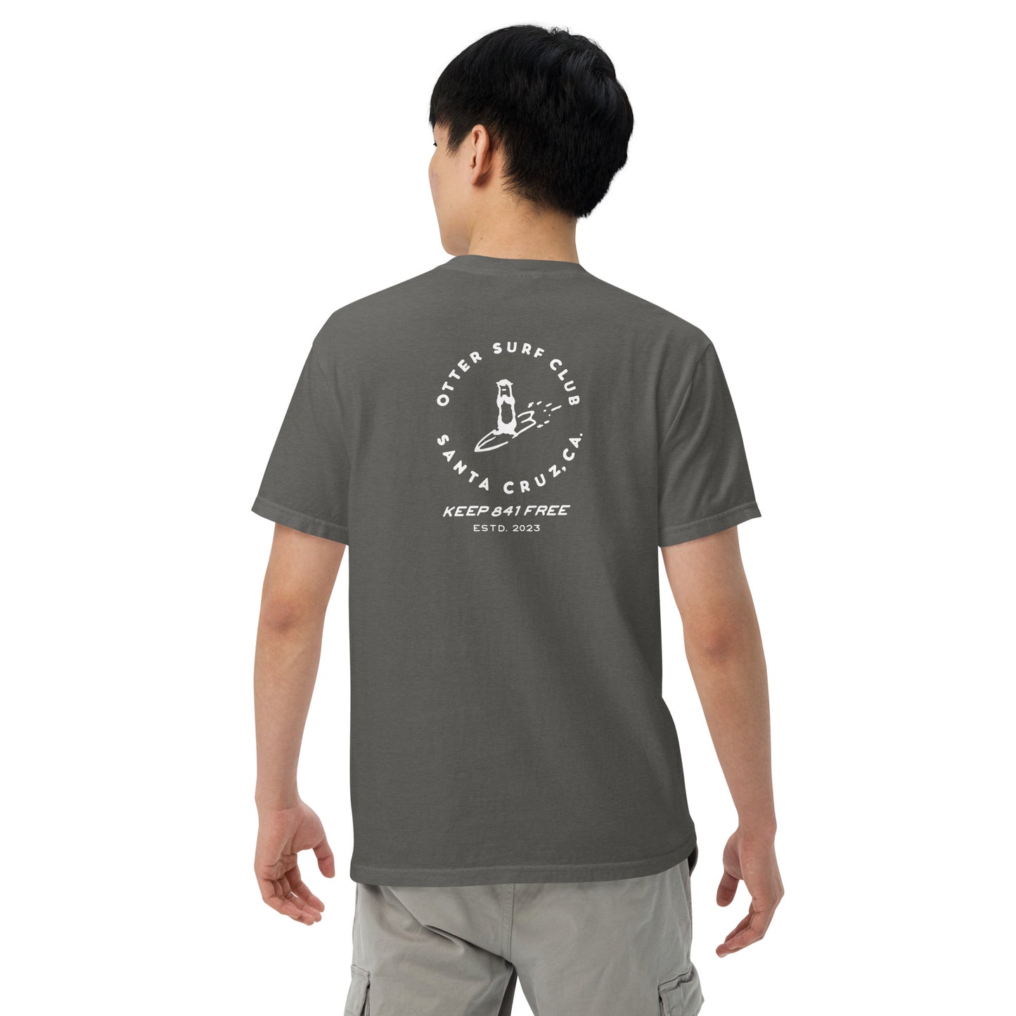 Otter 841 Surf Club garment-dyed heavyweight t-shirt