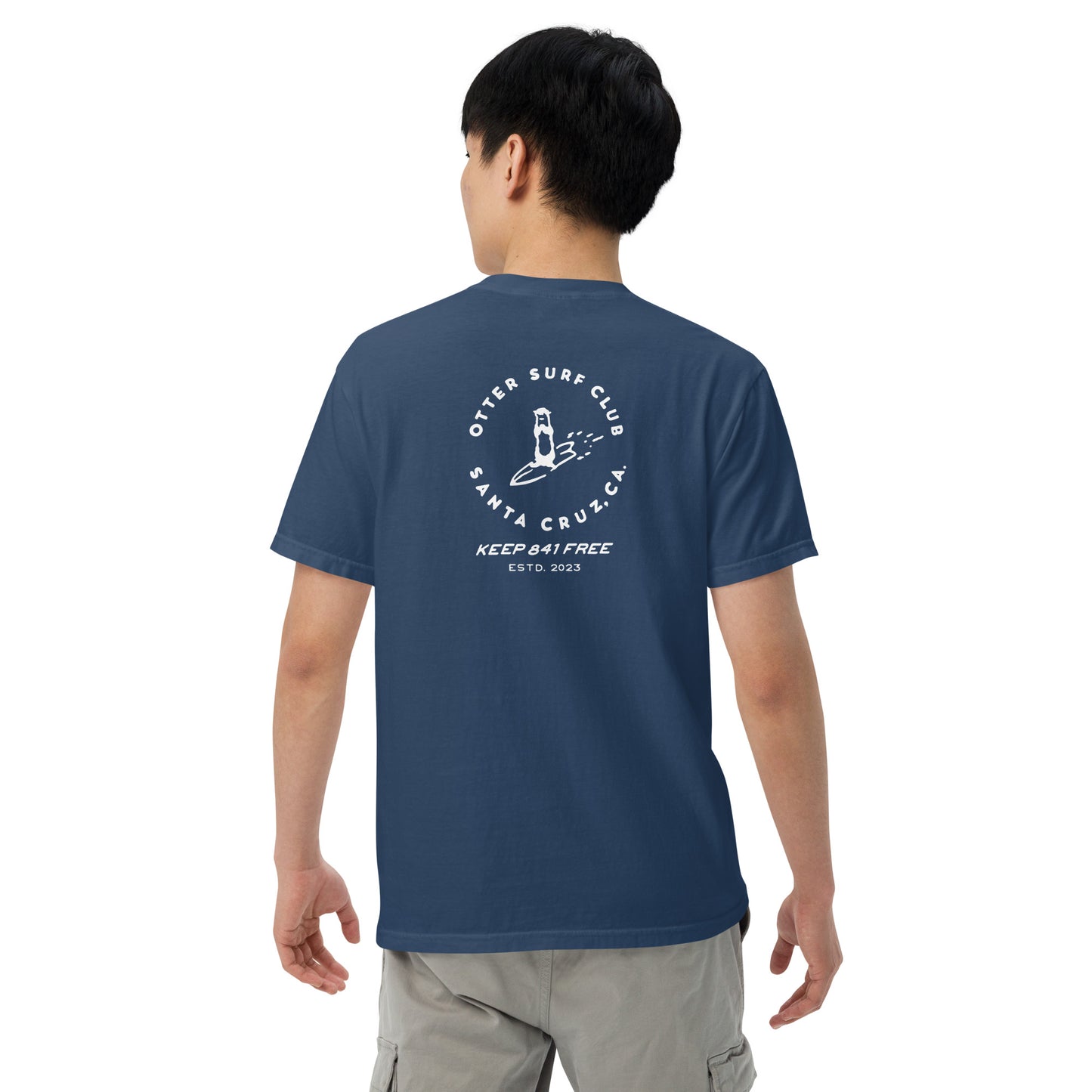 Otter 841 Surf Club garment-dyed heavyweight t-shirt