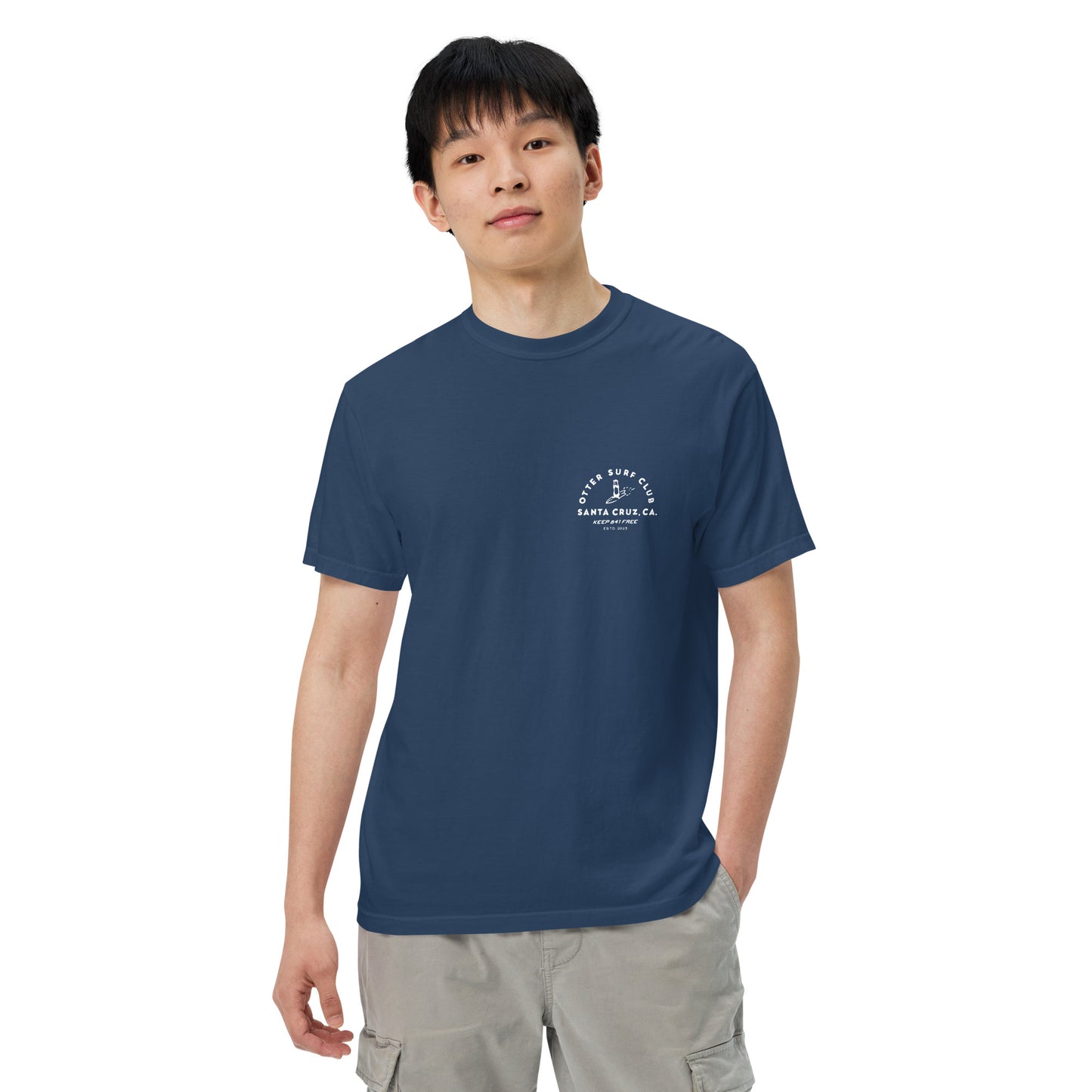 Otter 841 Surf Club garment-dyed heavyweight t-shirt