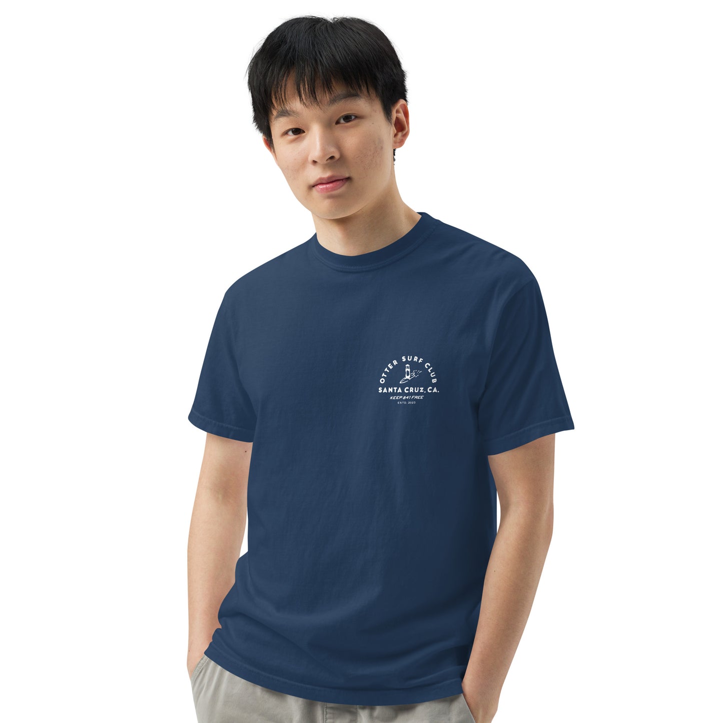 Otter 841 Surf Club garment-dyed heavyweight t-shirt