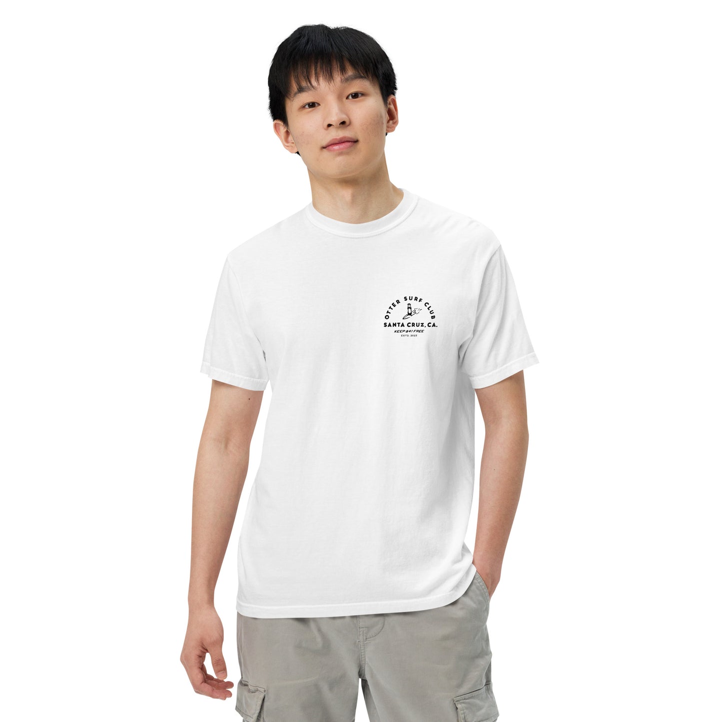 Otter 841 Surf Club garment-dyed heavyweight t-shirt