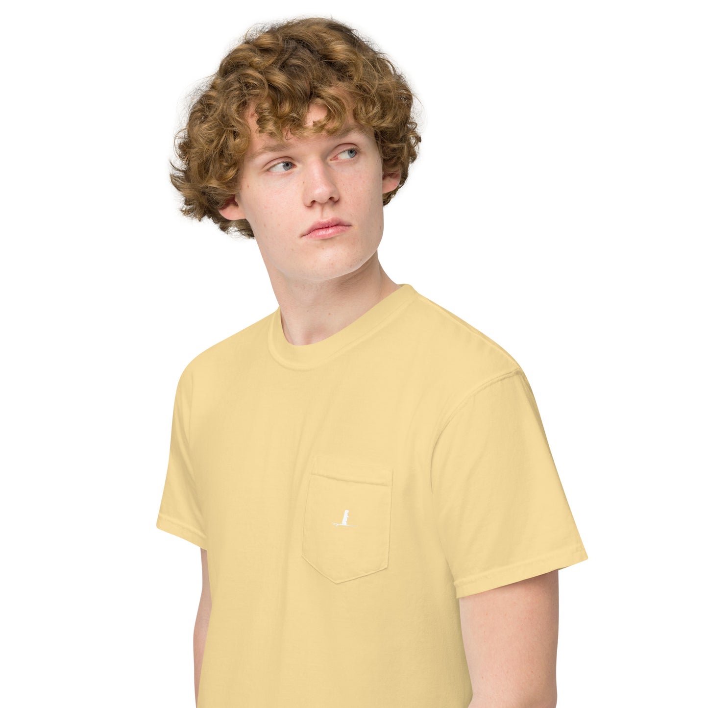 OTTER 841 Logo Unisex garment-dyed pocket t-shirt