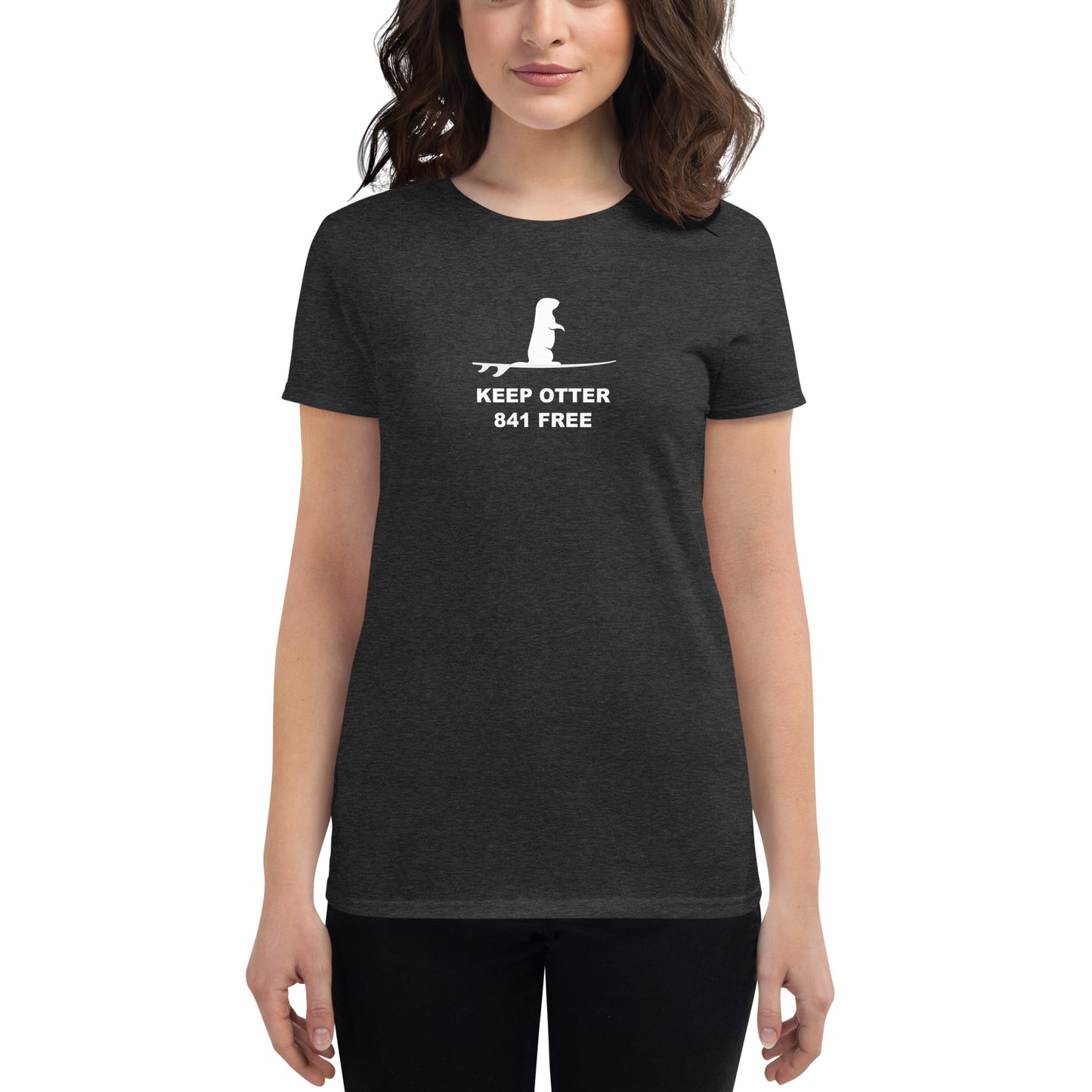 Keep Otter 841 Free Women's short sleeve t-shirt